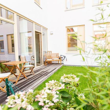 Eckhof Domizil - Grosszuegige Ferienwohnung Mit Kleinem Garten In Der Altstadt Von 고타 외부 사진